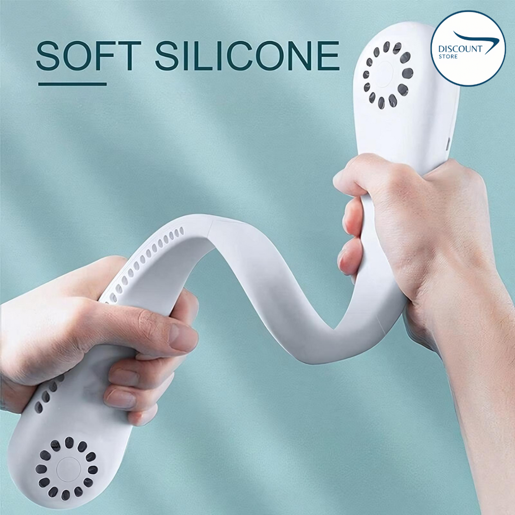 Portable Bladeless Hanging Neck Fan - (IMPORTED)